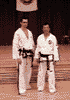 Master Andresen (7th dan) and Grand Master Park (9th dan)