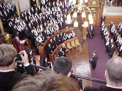 Matriculation in the 
Sheldonian
